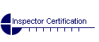 Inspector Certification
